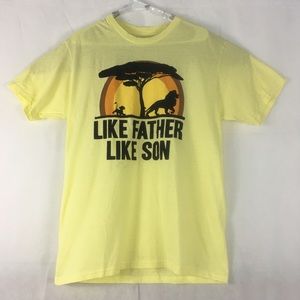 Disney Parks Fathers Day Lion King Dad & Son Shirt
